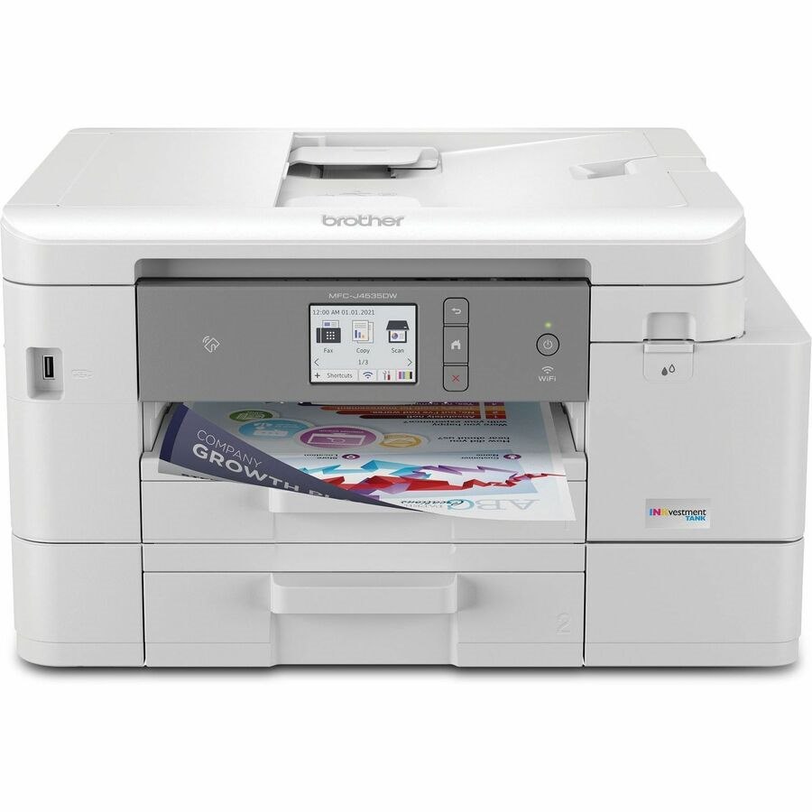 Brother MFC-J4535DWXL Wired & Wireless INKvestment Tank Inkjet Multifunction Printer - Color