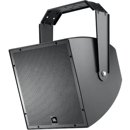 JBL Professional All Weather AWC129-BK 2-way Indoor/Outdoor Bracket Mount Speaker - 400 W RMS - Black