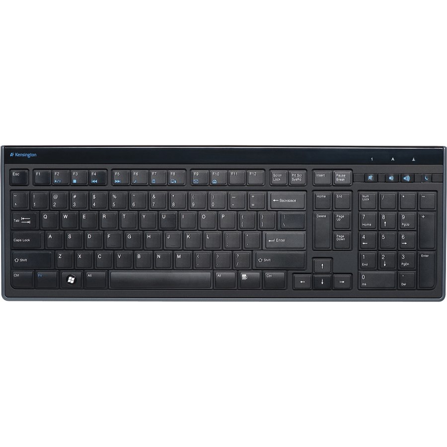 Kensington 72357 Keyboard - Cable Connectivity - USB Interface - Spanish - Black
