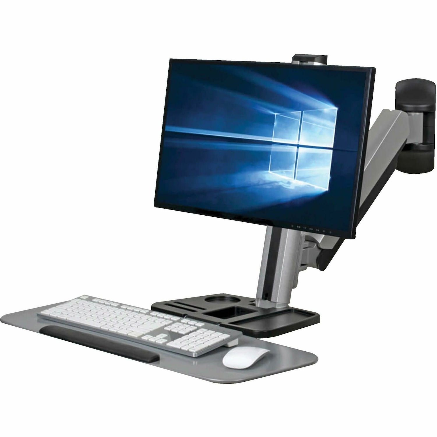 Eaton Tripp Lite Series WorkWise Wall-Mounted Workstation, Single Display