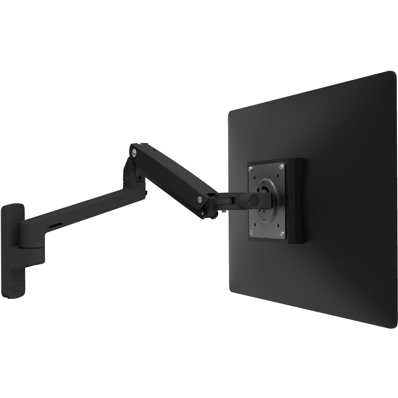 Ergotron Mounting Arm for Monitor, Notebook, LCD Display, Display Screen - Matte Black