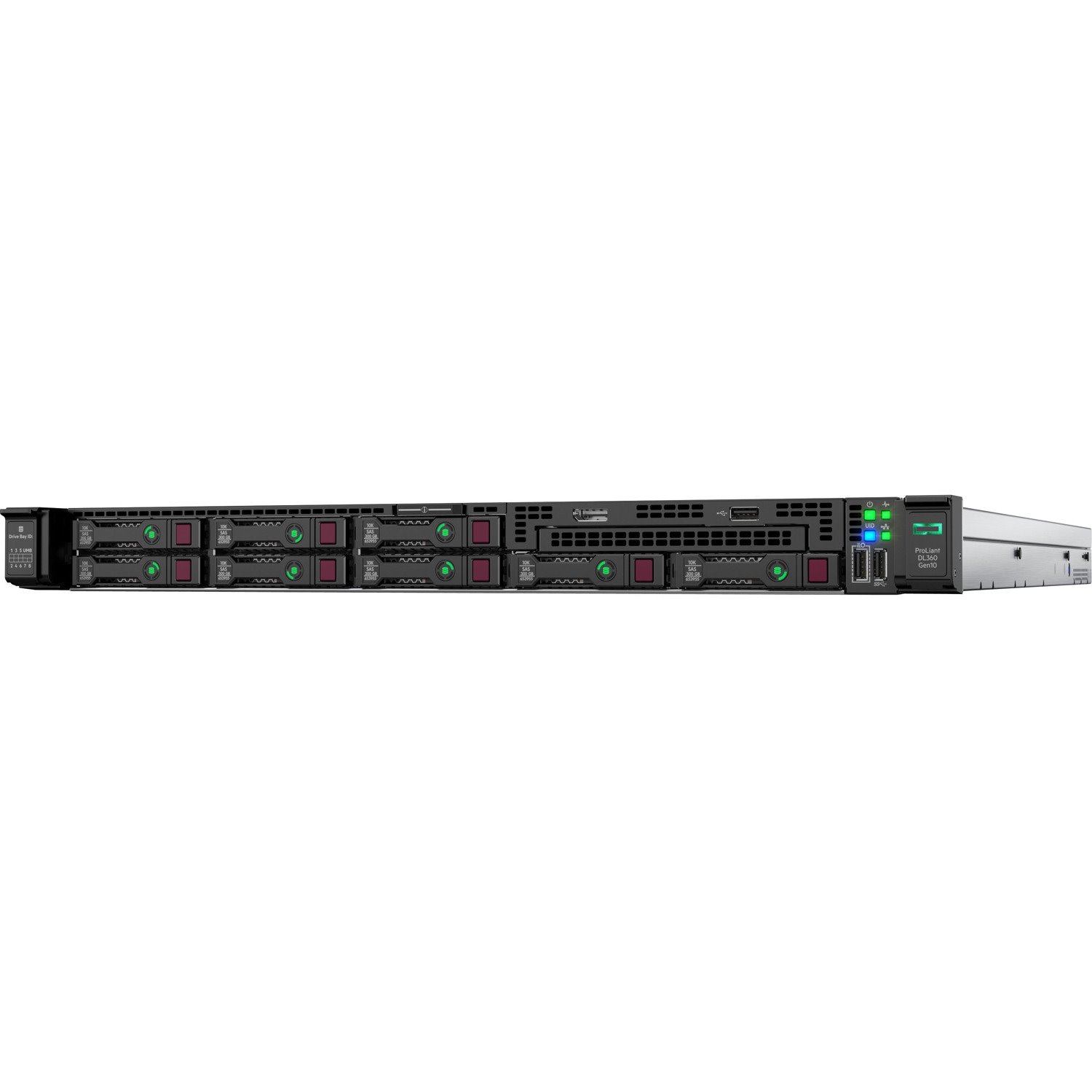 HPE ProLiant DL360 G10 1U Rack Server - 1 Xeon Gold 5218R 2.10 GHz - 32 GB RAM - 12Gb/s SAS Controller