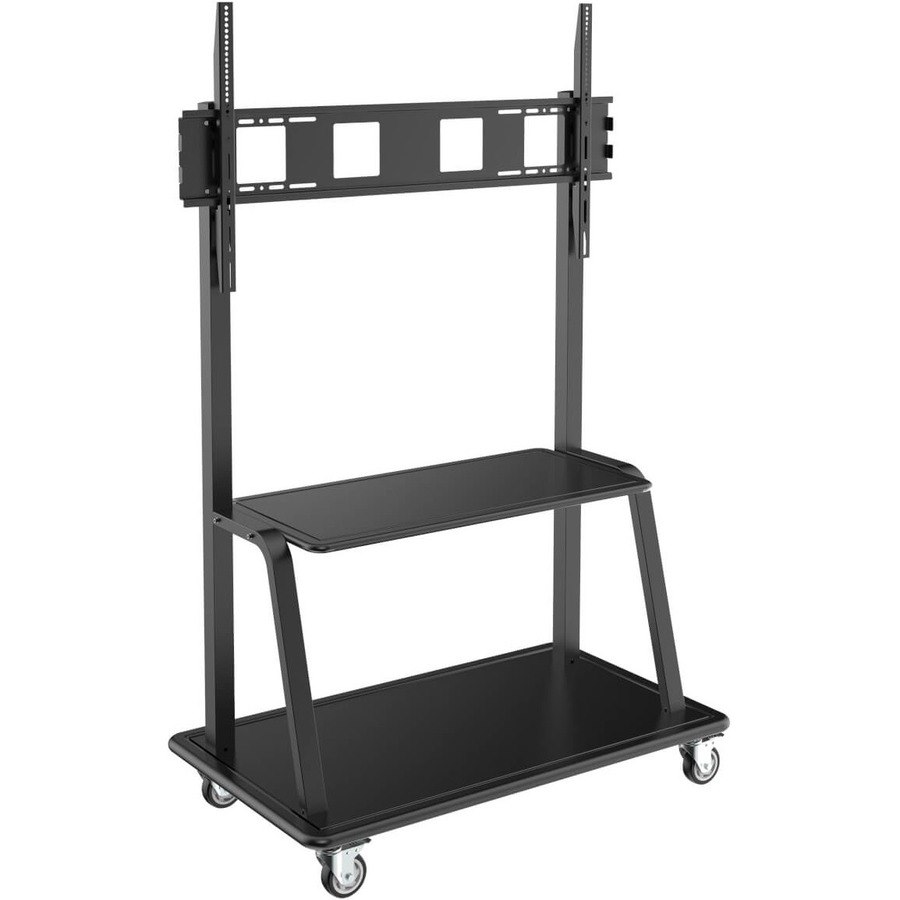 Eaton Tripp Lite Series Heavy-Duty Rolling TV Cart for 60" to 105" Flat-Screen Displays, Locking Casters, Black