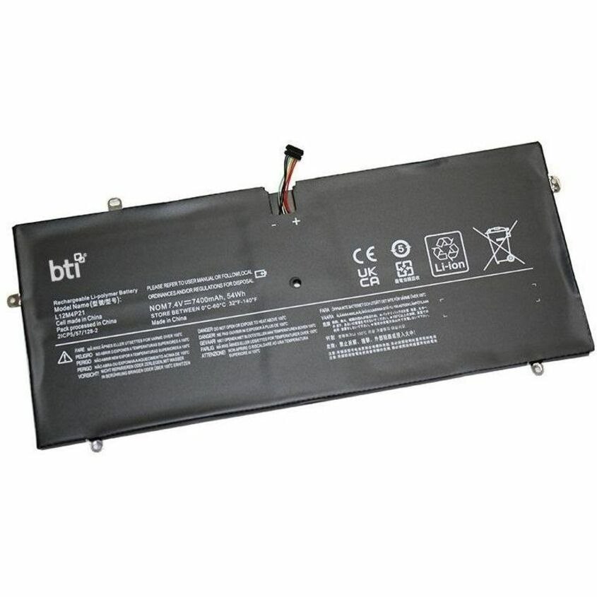 BTI L12M4P21-BTI 7.4V 54WH LI-ION BATTERY L12M4P21, 121500225