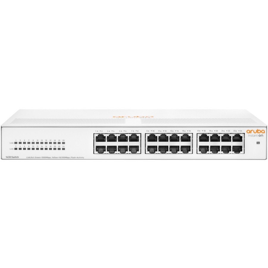 HPE Instant On 1430 24 Ports Ethernet Switch - Gigabit Ethernet - 10/100/1000Base-T