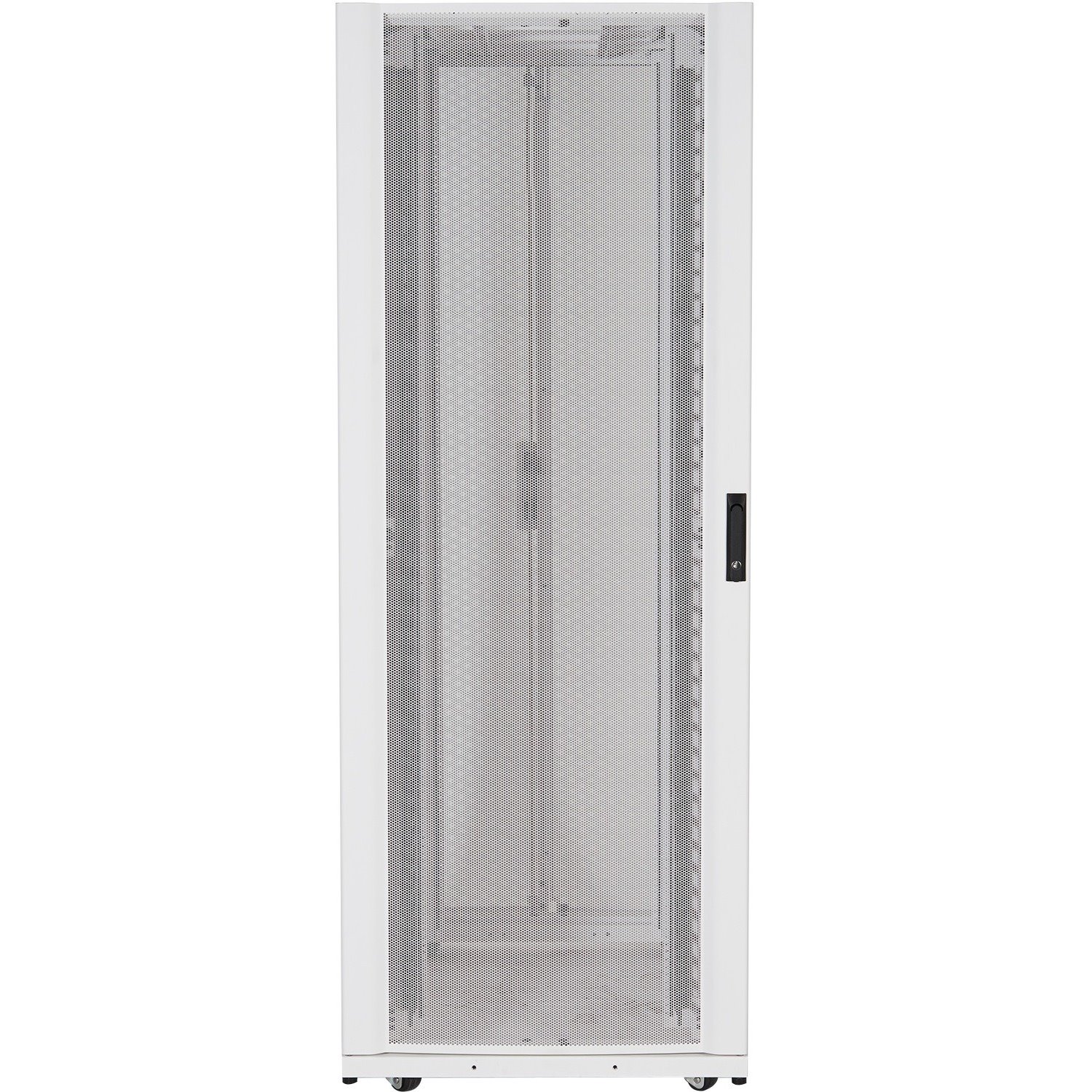 APC by Schneider Electric NetShelter SX AR3340W 42U Rack Cabinet for Networking, Airflow System - 482.60 mm Rack Width x 1048 mm Rack Depth - White - TAA Compliant