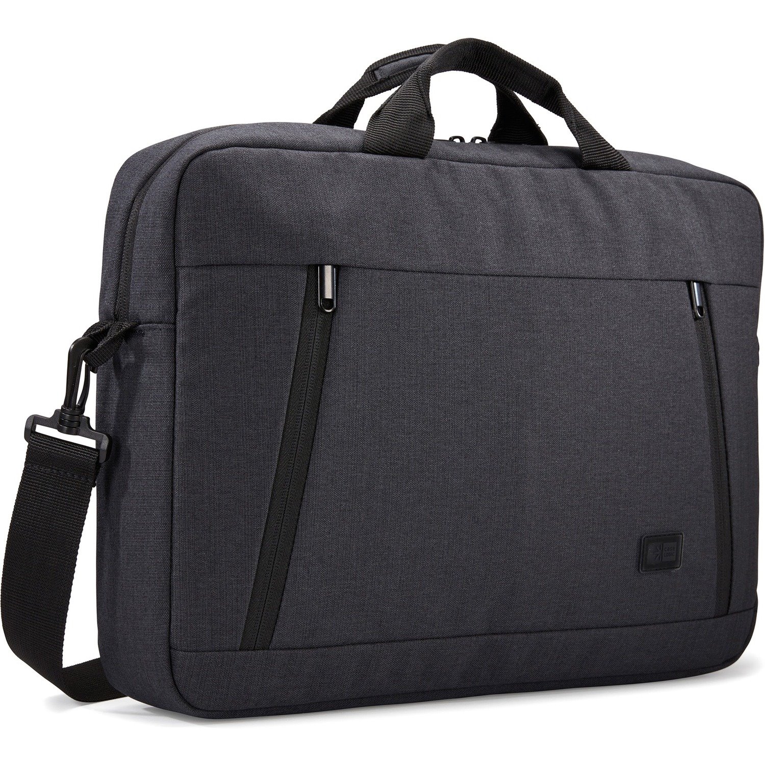 Case Logic Huxton Carrying Case (Attach&eacute;) for 25.7 cm (10.1") to 39.6 cm (15.6") Apple iPad Notebook - Black