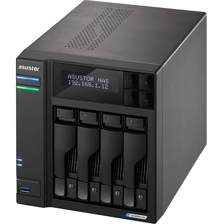 ASUSTOR Lockerstor 4 Gen2 AS6704T SAN/NAS Storage System