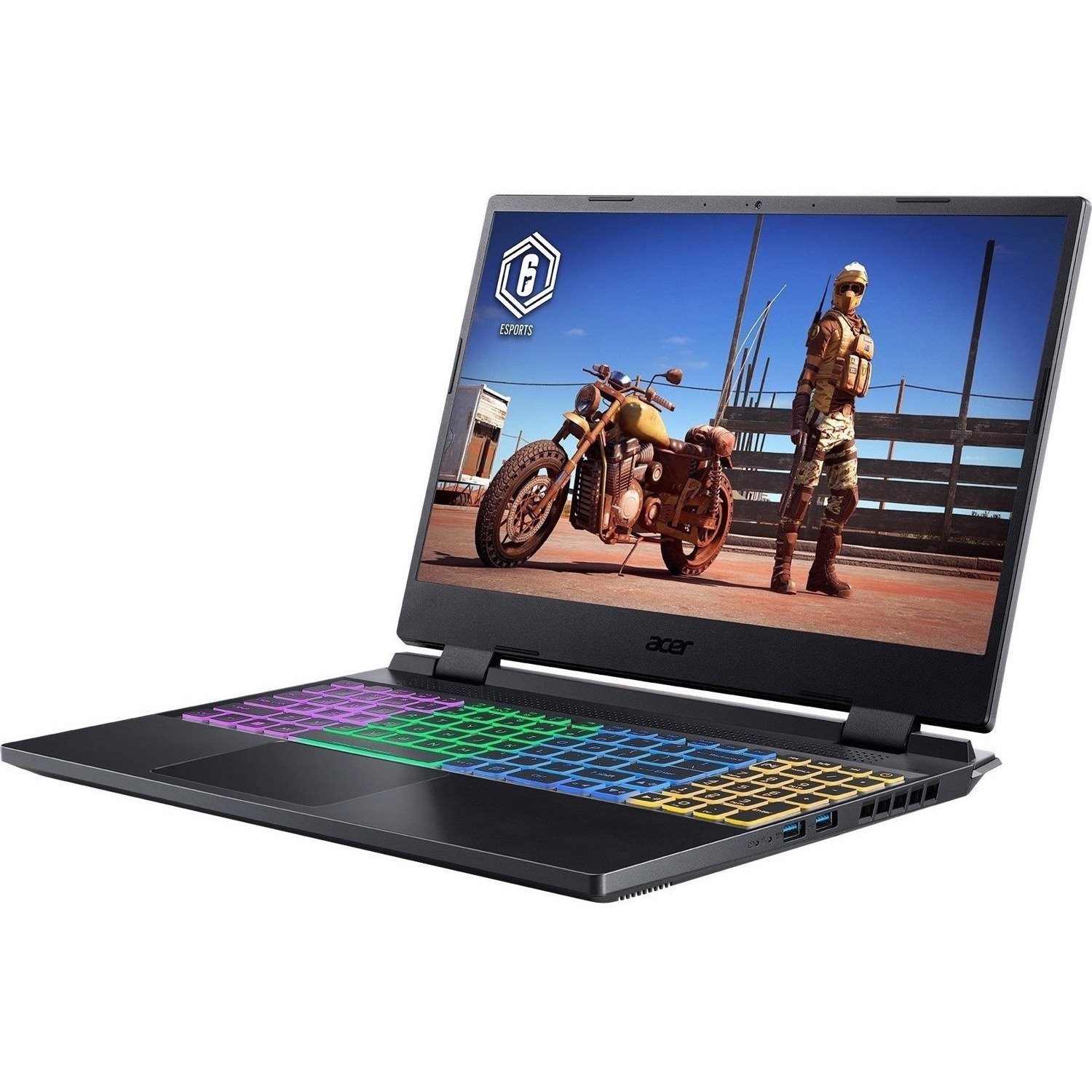 Acer Nitro 5 AN515-58 AN515-58-52E8 15.6" Gaming Notebook - Full HD - Intel Core i5 12th Gen i5-12500H - 8 GB - 512 GB SSD - English (US), French Keyboard - Obsidian Black