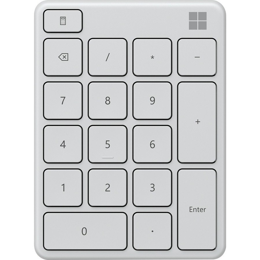 Microsoft Keypad - Wireless Connectivity - Matte Black