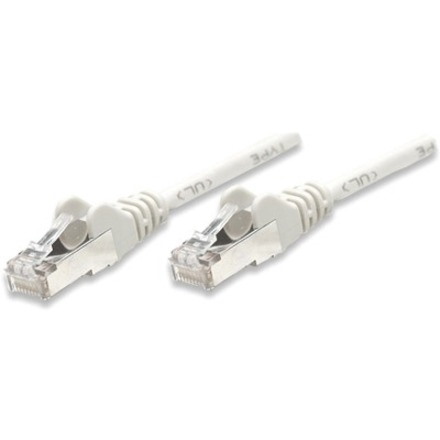 Patchkabel Intellinet RJ45 F/UTP Cat5e 2m Hebelschutz grau