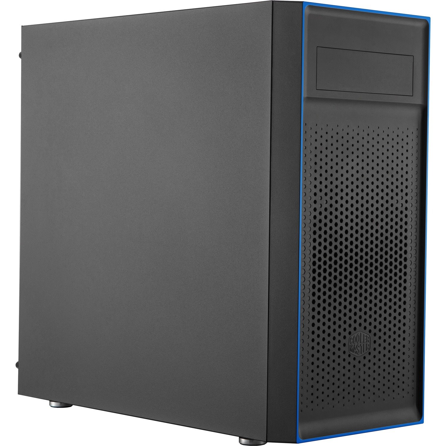 Cooler Master MasterBox MCB-E501L-KN5N-S00 Computer Case - Mini ITX, Micro ATX, ATX Motherboard Supported - Mid-tower - Plastic, Steel - Black