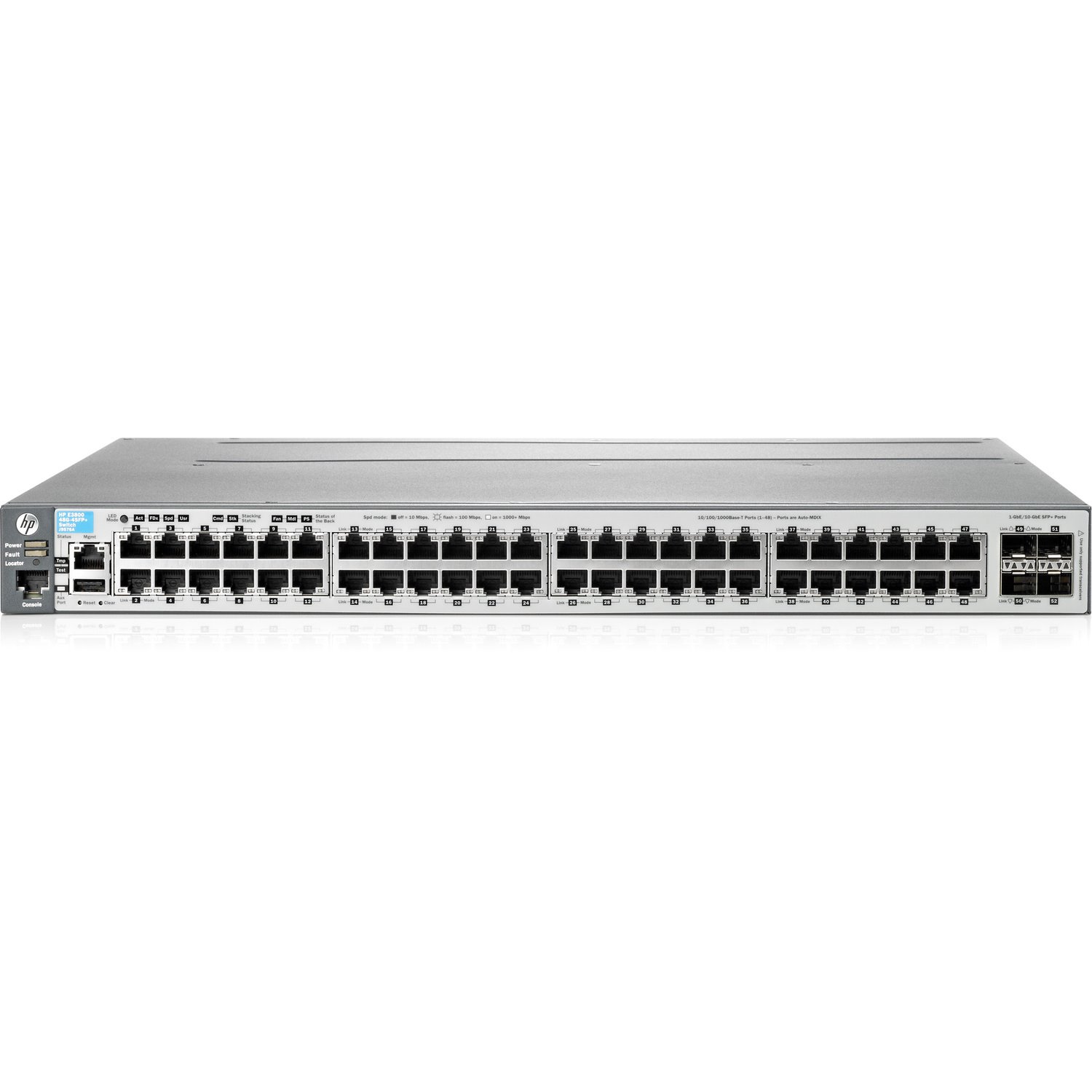 HPE E3800 E3800-48G-4SFP+ 48 Ports Manageable Layer 3 Switch