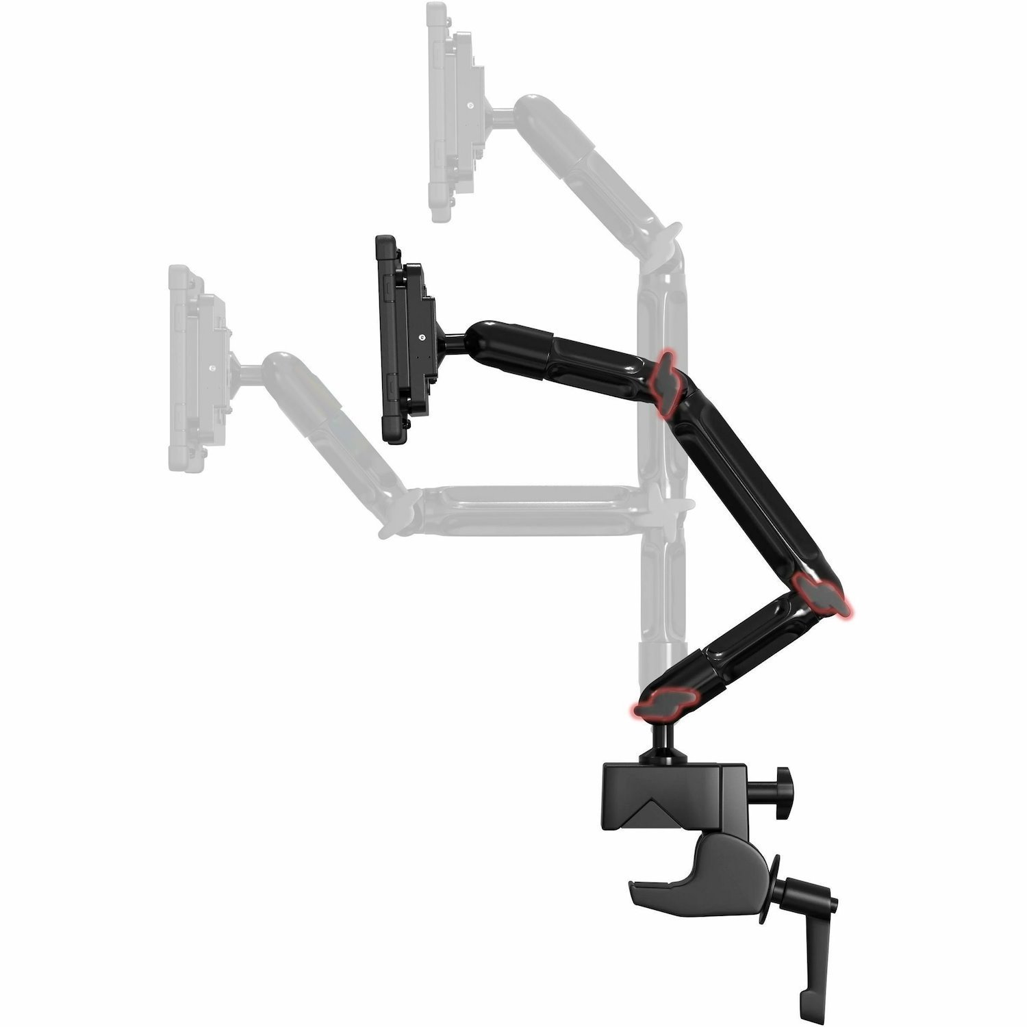 CTA Digital Custom Flex Clamp Mount for iPad, Tablet, Kiosk - Landscape/Portrait