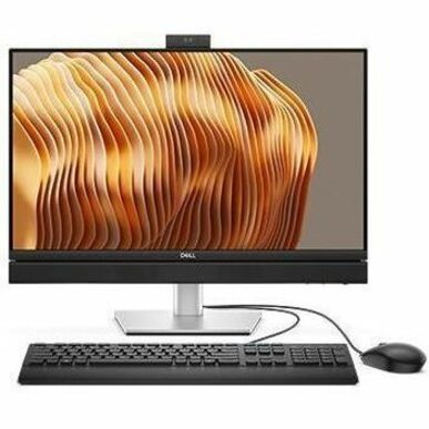 Dell Pro 24 QB24250 All-in-One Computer - Intel Core Ultra 7 265 - vPro Technology - 16 GB - 512 GB SSD - 23.8" Full HD Touchscreen - Desktop - Silver