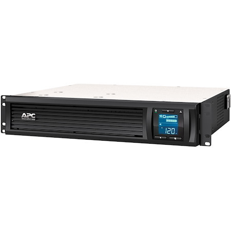 APC Smart-UPS C, Line Interactive, 1000VA, Rackmount 2U, 120V, 6x NEMA 5-15R outlets, SmartConnect port, USB and Serial communication, AVR,Graphic LCD