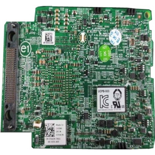 Dell H730P SAS Controller - 12Gb/s SAS, Serial ATA/600 - PCI Express 3.0 x8 - 2 GB Flash Backed Cache - Plug-in Card