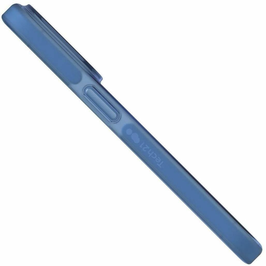 Tech21 Evo Check Case for Apple iPhone 14 Pro Smartphone - Tranquil Blue
