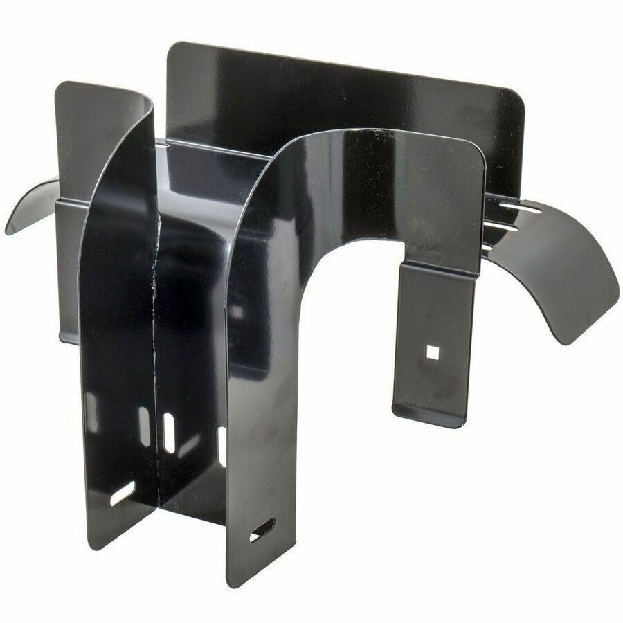 Hubbell Premise Wiring Wire Basket Tray, Accessories, Exit Radius Down, Black