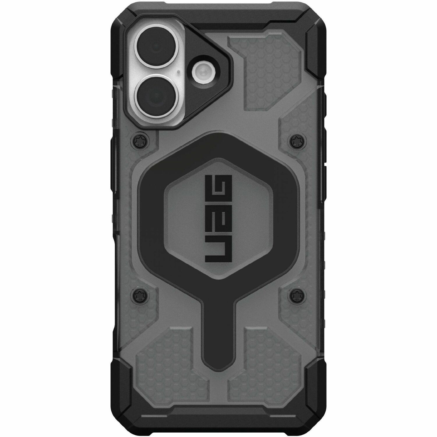 Urban Armor Gear Pathfinder Clear iPhone 17 Case - Ash/Black