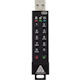 Apricon Aegis Secure Key 3NX: Software-Free 256-Bit AES XTS Encrypted USB 3.1 Flash Key with FIPS 140-2 level 3 validation, Onboard Keypad, and up to 25% Cooler Operating Temperatures.