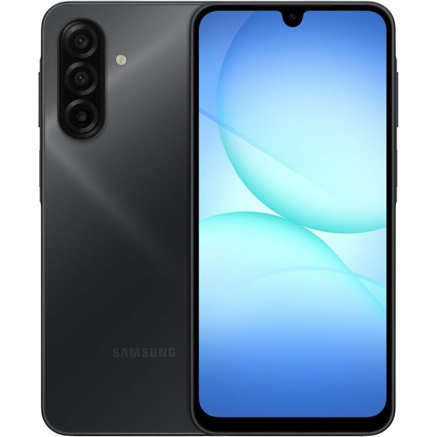 Samsung Galaxy A17 SM-A175F/DSB 128 GB Smartphone - 17 cm (6.7") Super AMOLED Full HD Plus 1080 x 2340 - Octa-core (Cortex A76Dual-core (2 Core) 2.20 GHz + Cortex A55 Hexa-core (6 Core) 2 GHz - 4 GB RAM - Android 15 - 4G - Black