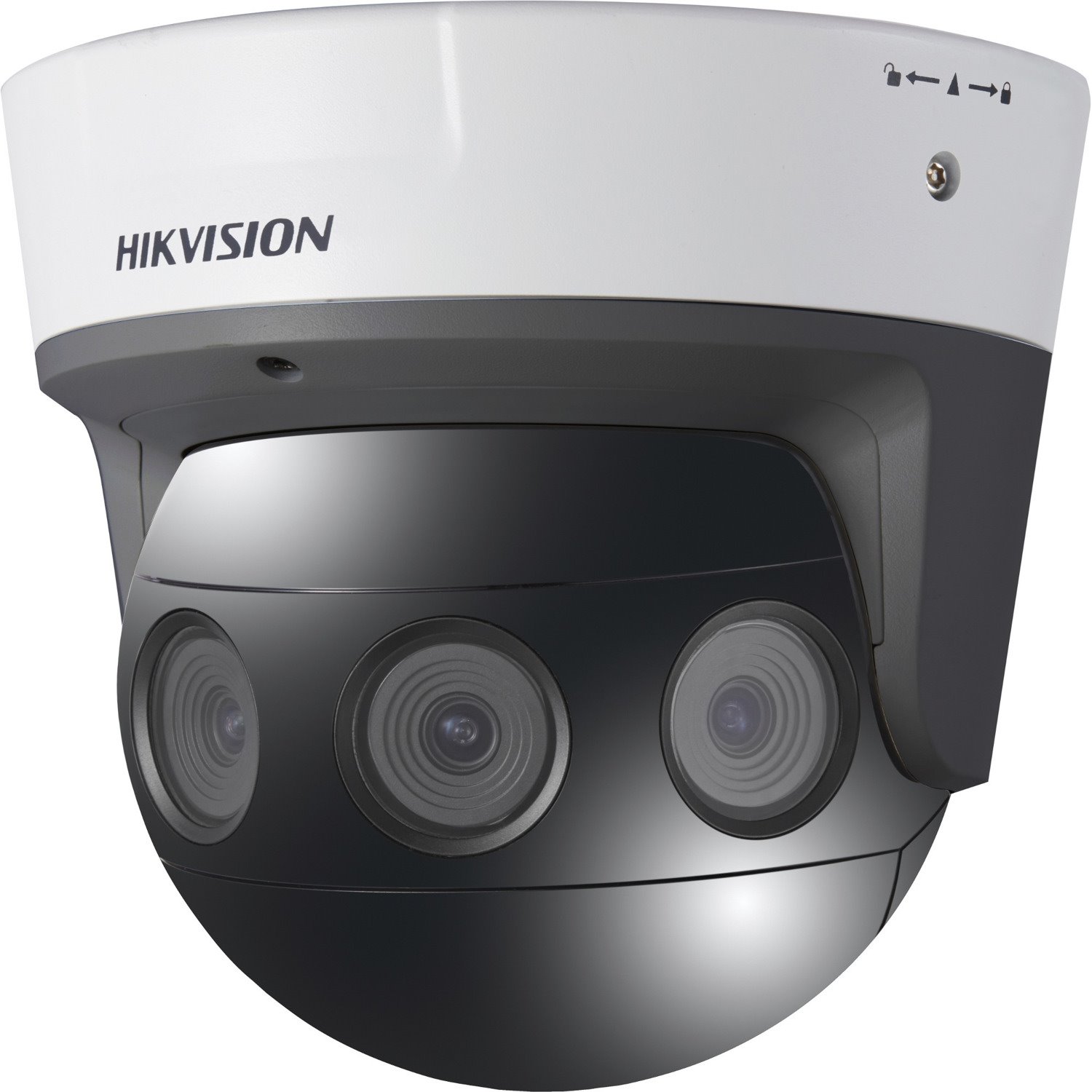 Hikvision PanoVu DS-2CD6984G0-IHS 32 Megapixel Outdoor HD Network Camera - Dome - White, Black