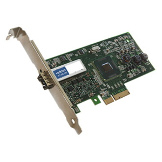 AddOn 100Mbs Single Open SFP Port PCIe 2.0 x1 Network Interface Card
