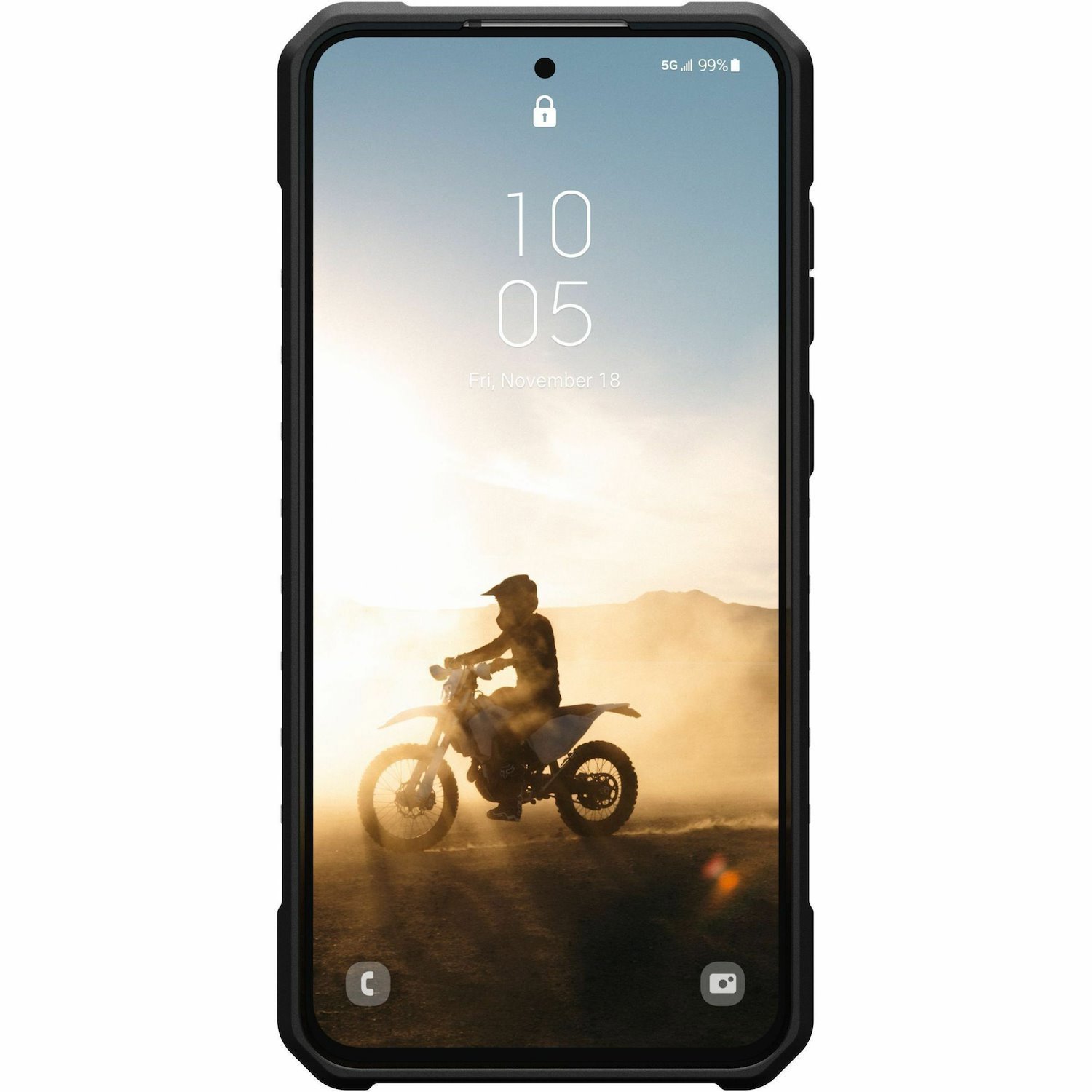 Urban Armor Gear Pathfinder Clear Series Smartphone Case for Samsung Galaxy S25 FE