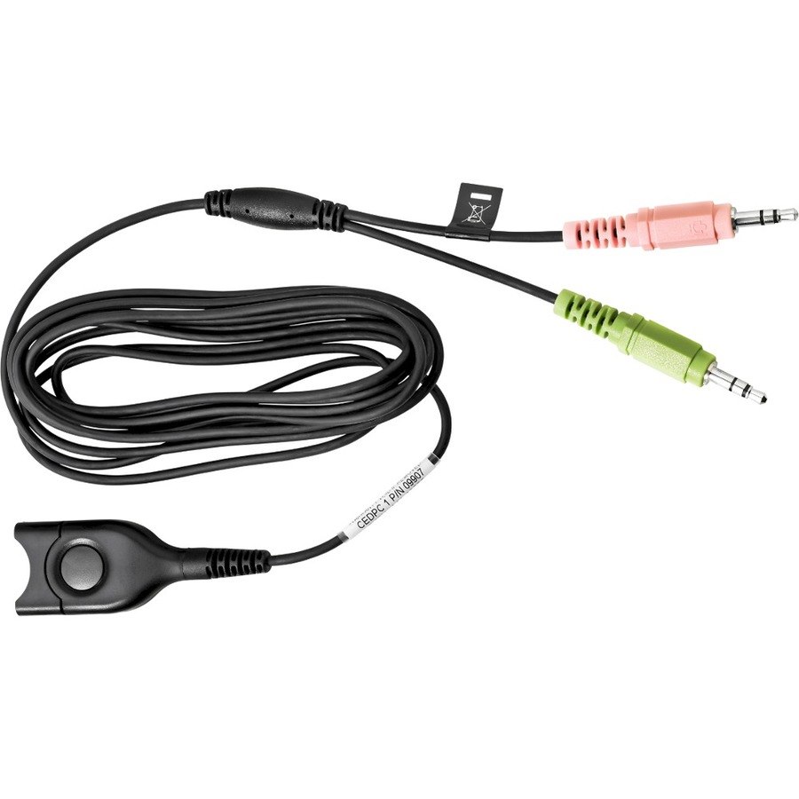 EPOS Standard Bottom Cable, ED to Dual 3.5mm CEDPC 1