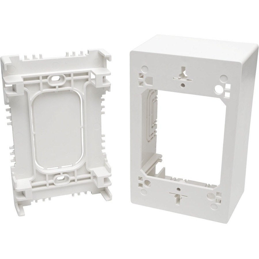 Eaton Tripp Lite Series Single-Gang Surface-Mount Back Box, White, TAA