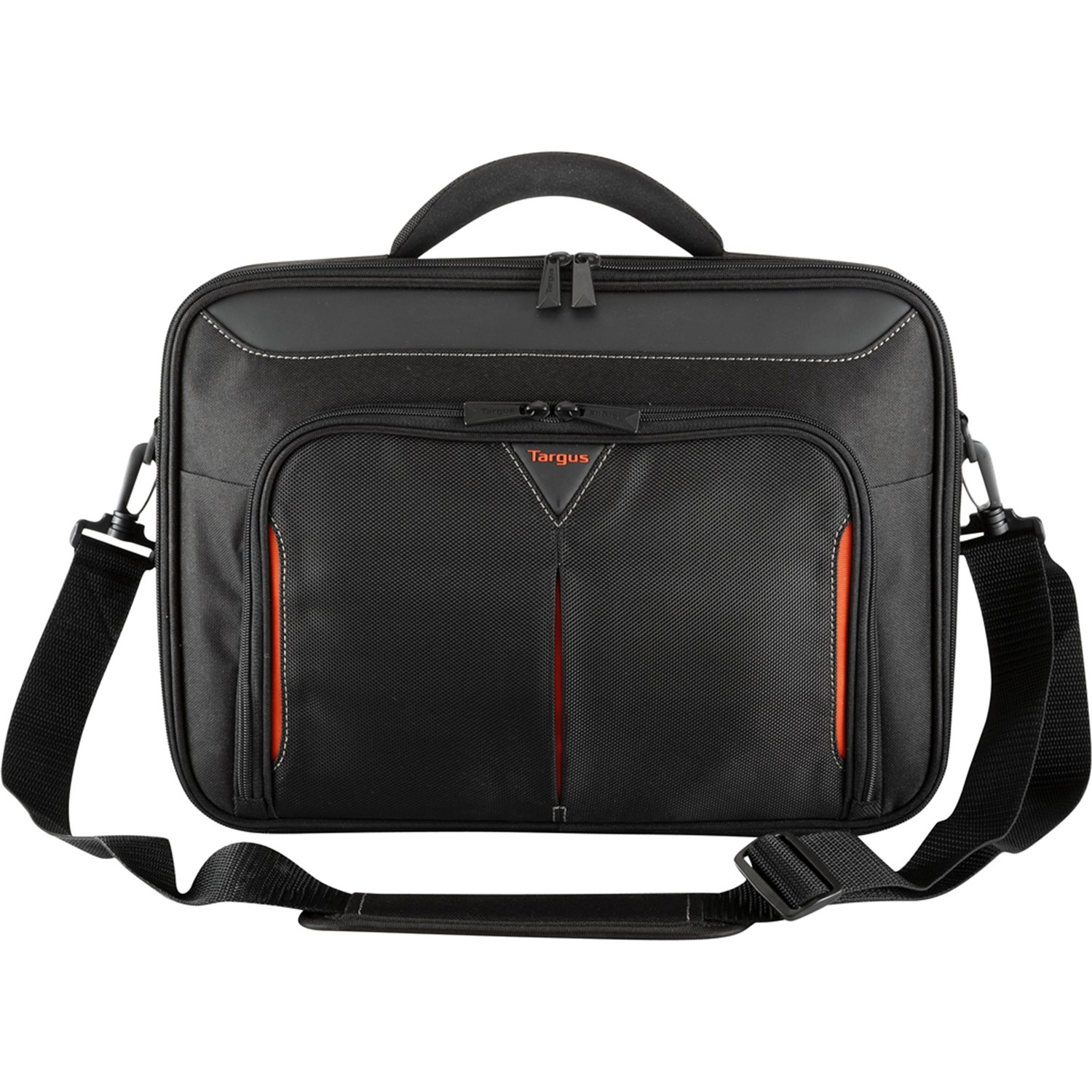 Targus Classic CN414EU Carrying Case for 33 cm (13") to 36.3 cm (14.3") Notebook - Black, Red