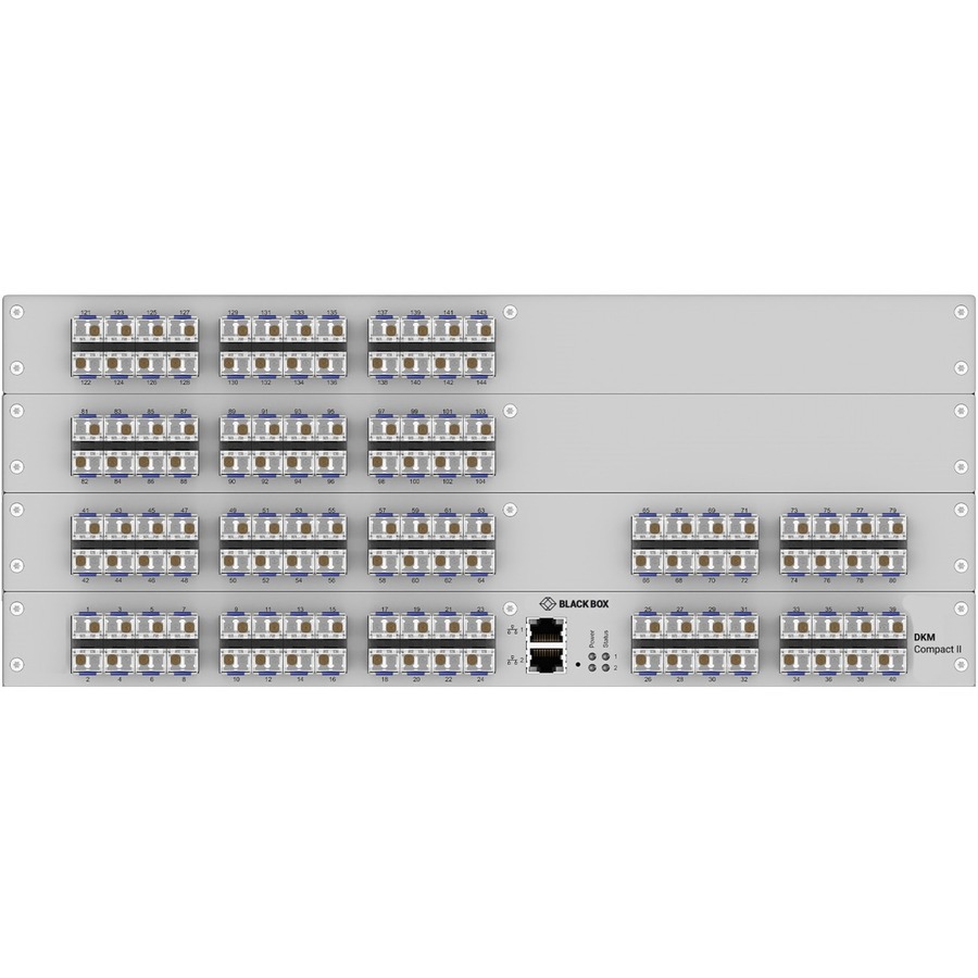 Black Box DKM Compact II KVM Matrix Switch - Fiber
