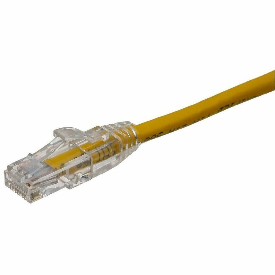 Axiom 7FT CAT6 Snagless Shielded (STP) Patch Cable - Yellow - TAA Compliant