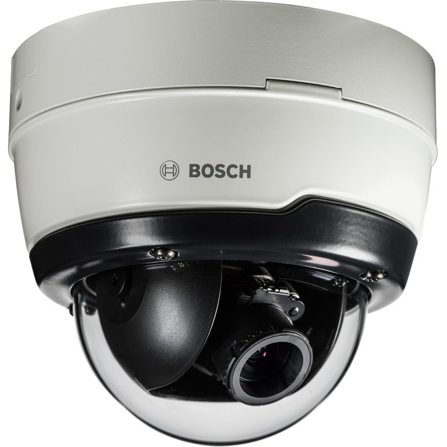 Bosch FLEXIDOME IP NDE-4512-A 2 Megapixel Outdoor Full HD Network Camera - Color, Monochrome - 1 Pack - Dome - White, Traffic Black