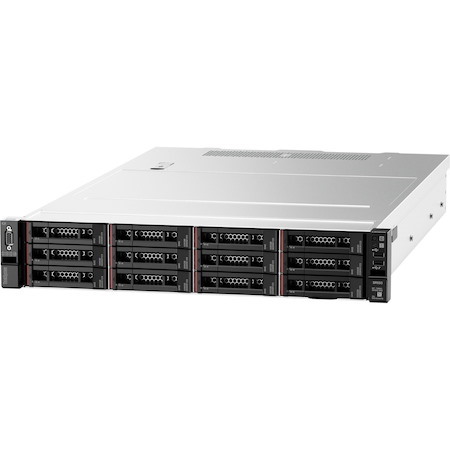 Lenovo ThinkSystem SR550 7X04A07LAU 2U Rack Server - 1 Xeon Silver 4208 2.10 GHz - 16 GB RAM - Serial ATA/600, 12Gb/s SAS Controller