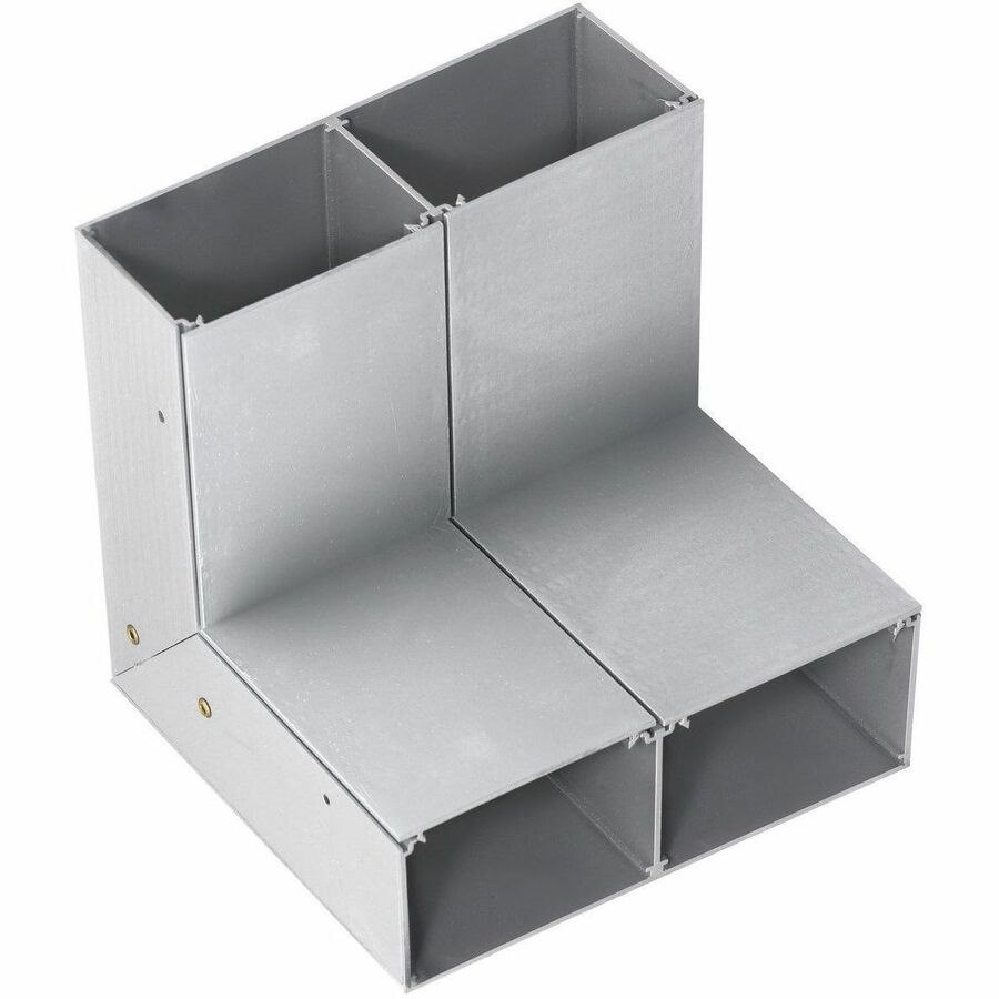 Hubbell Premise Wiring Metal Raceway, Inverted Internal Elbow, HBLALU4800 Series