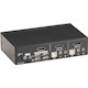 Black Box ServSwitch KVM Switch DT DisplayPort with USB and Audio, 2-Port