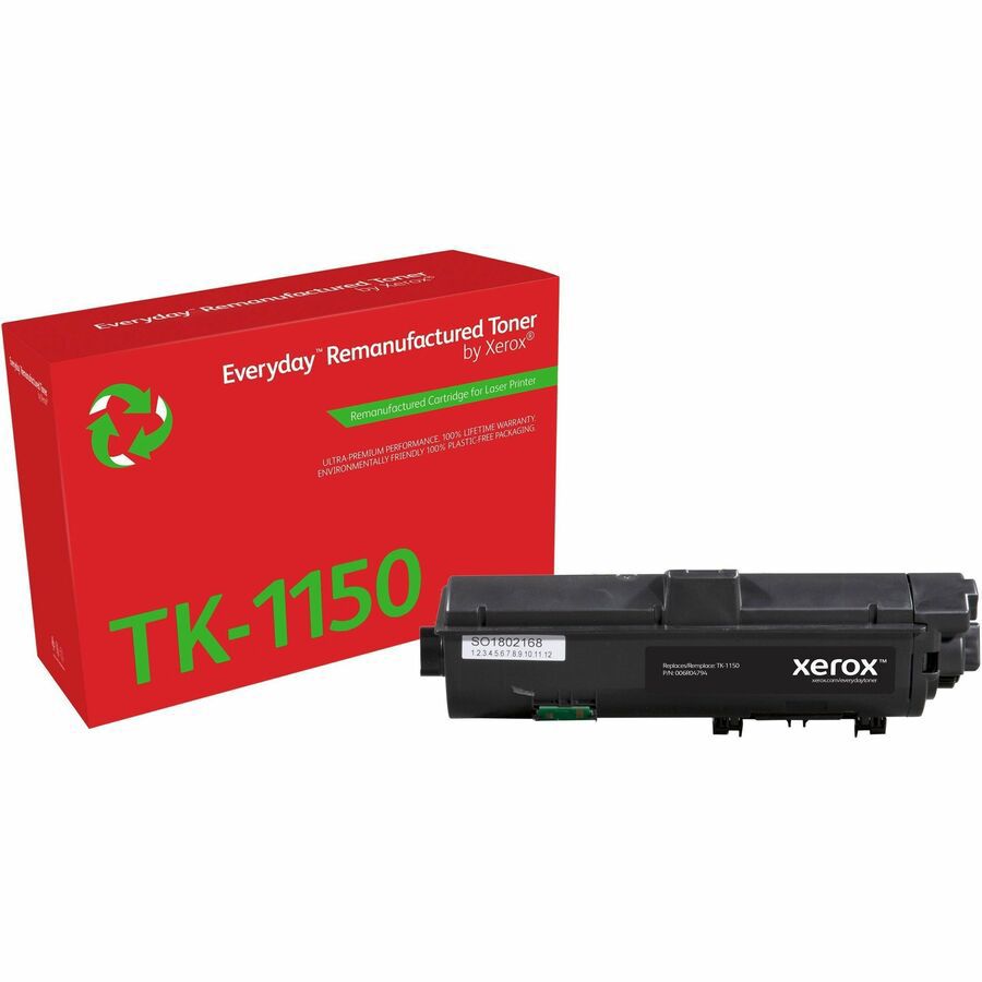 Xerox Everyday Remanufactured Standard Yield Laser Toner Cartridge TK-1150 - Black - 1 / Pack