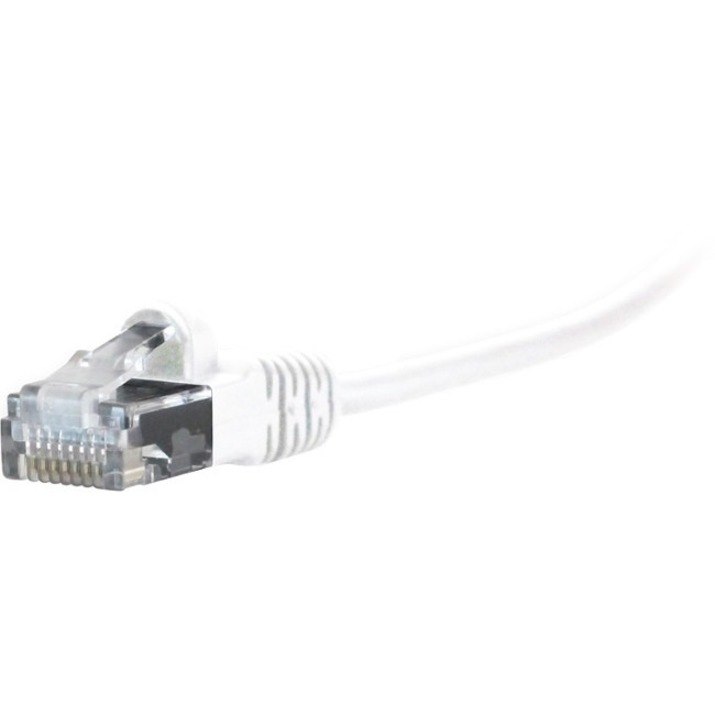 Comprehensive MicroFlex&trade; Pro AV/IT Integrator Series&trade; CAT6 Snagless Patch Cable White 14ft