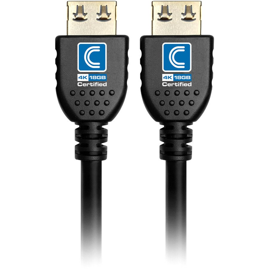 Comprehensive NanoFlex&trade; Pro AV/IT Integrator Series&trade; Active 4K 18G High Speed HDMI Cable Jet Black 15ft