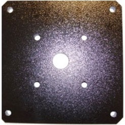 Wall mount spreader plate, black sand