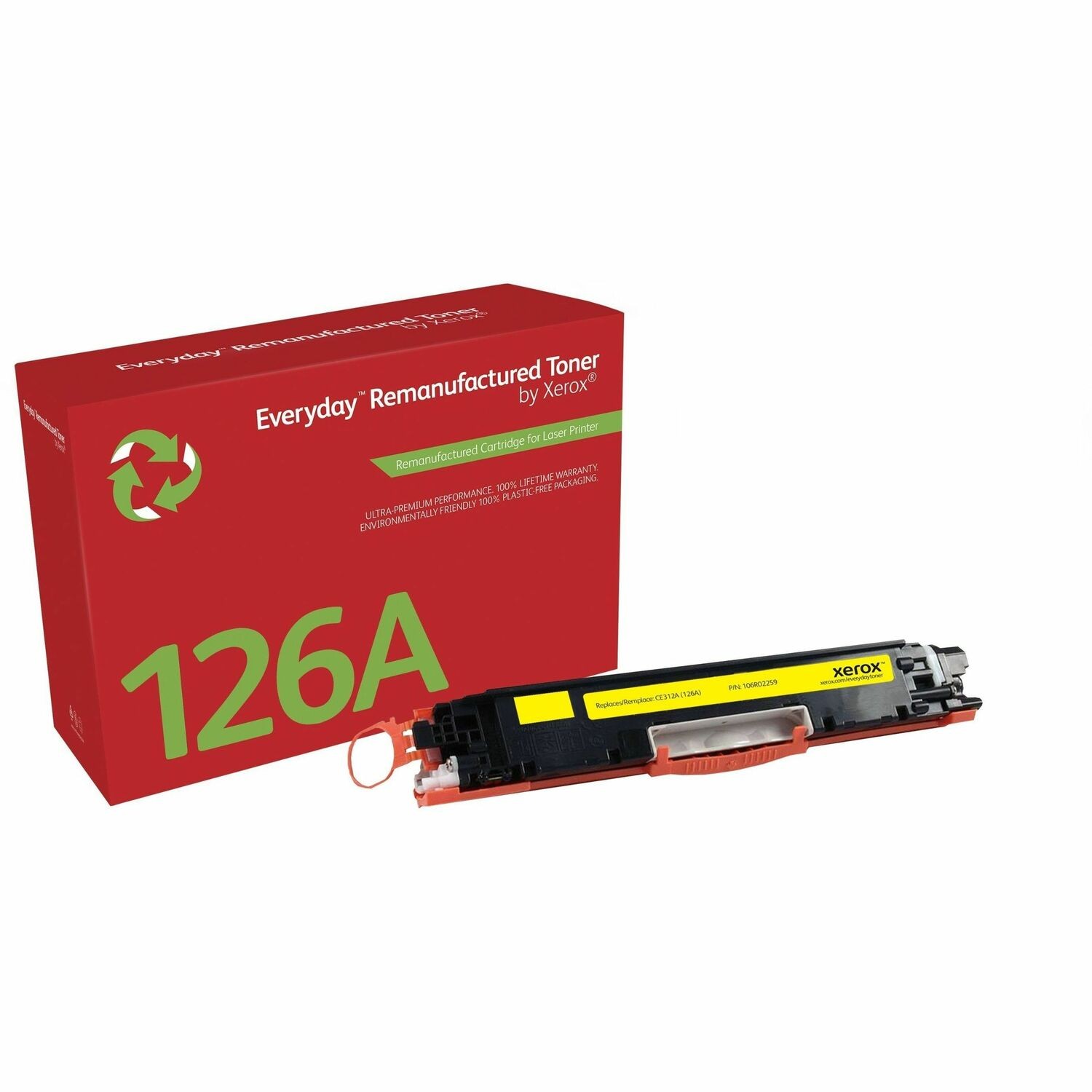 Xerox - geel - tonercartridge (alternatief voor:HP CE312A)