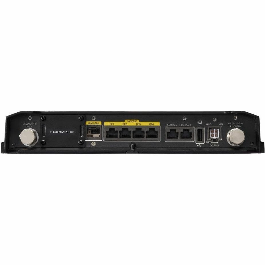 Cisco IR829 Wi-Fi 4 IEEE 802.11a/b/g/n 2 SIM Cellular Modem/Wireless Router - Refurbished