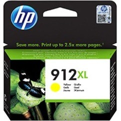 HP 912XL Original High Yield Inkjet Ink Cartridge - Yellow Pack