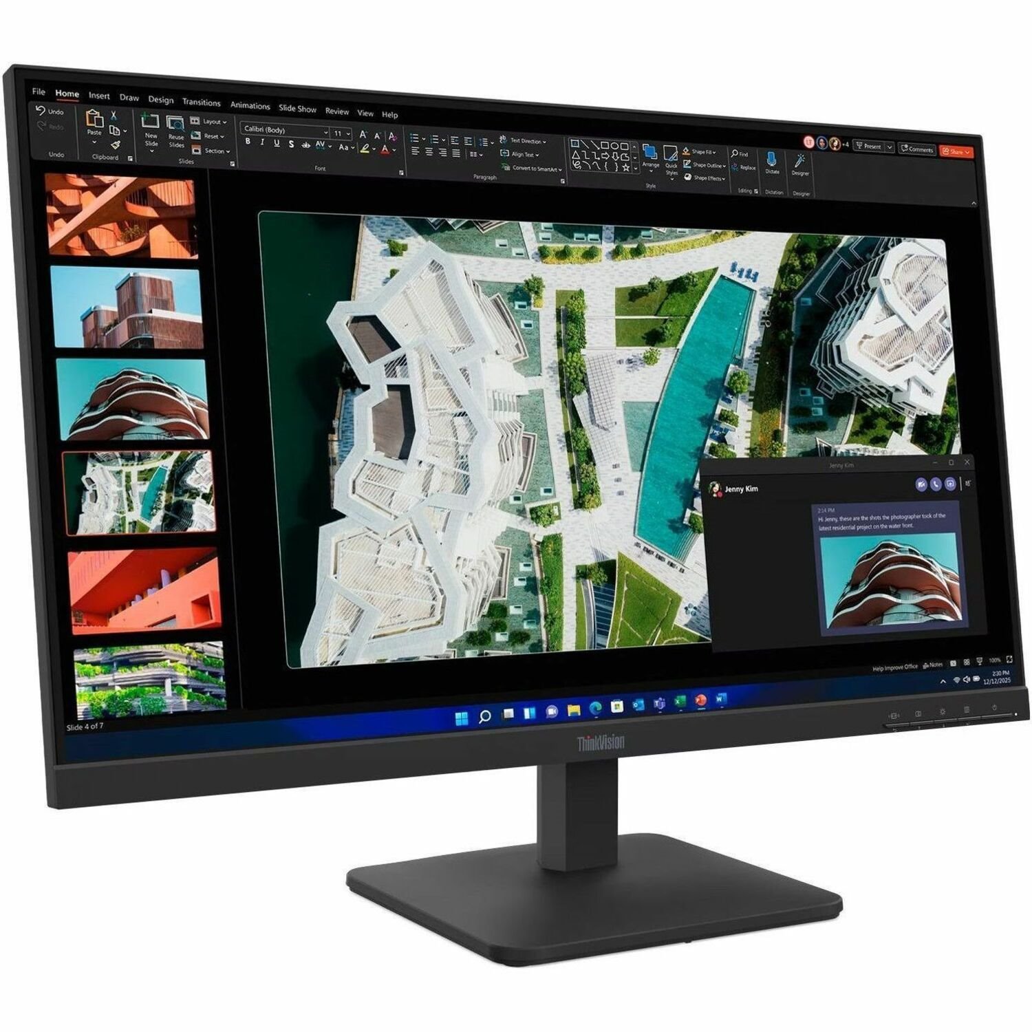 Lenovo S27-4E 27" Wled Ips FHD (16:9), Hdmi, Vga, Tilt, 3YR