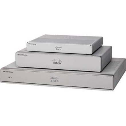 CISCO - ISR 1100 8P xDSL GE SFP Router Pluggable SMS/GPS