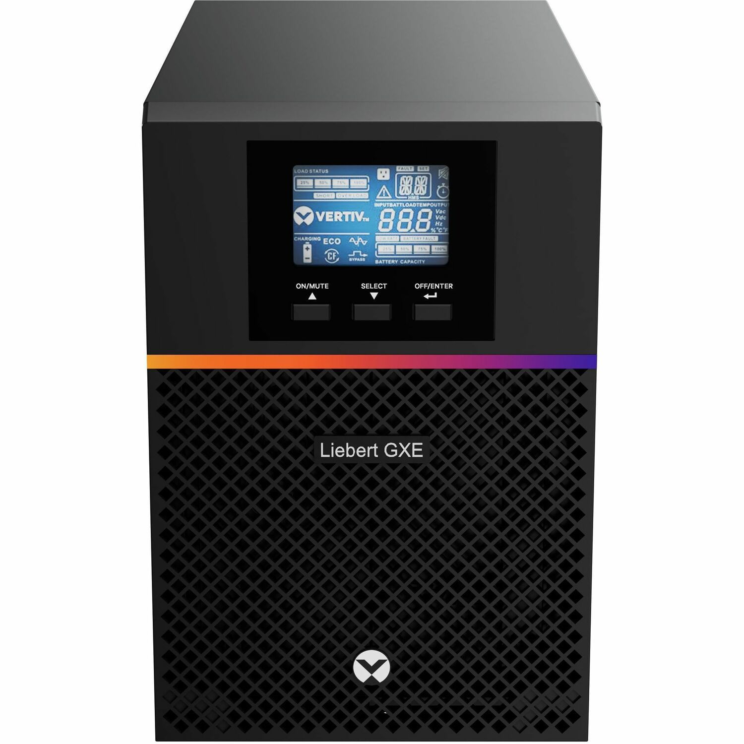 Vertiv Liebert GXE USV 1000 VA/ 900 W 230V Online-Doppelwandler-Tower-USV | Hoher Ausgangsleistungsfaktor (PF) 0,9 | VRLA-Batterie (Blei-Säure) (GXE3-1000IMT)