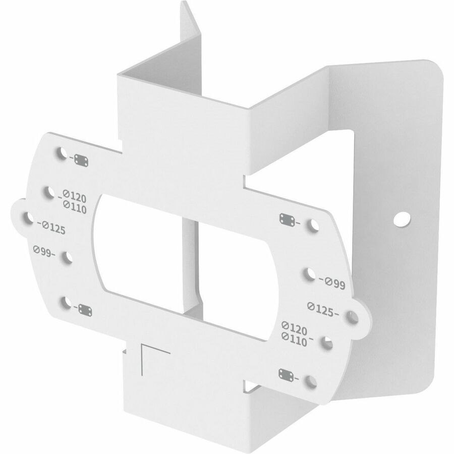 Hanwha Corner Mount for Camera - White