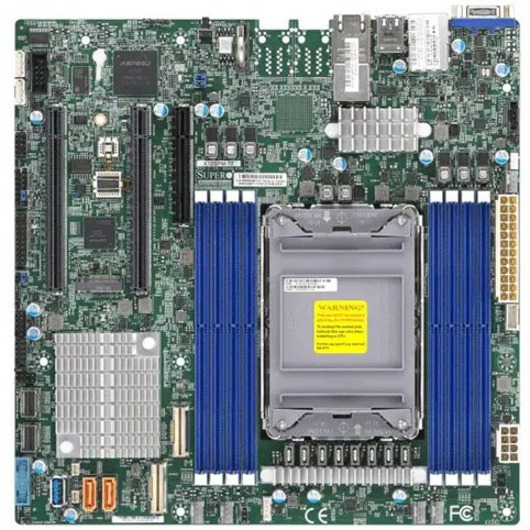 Supermicro X12SPM-TF Workstation Motherboard - Intel C621A Chipset - Socket LGA-4189 - Intel Optane Memory Ready - Micro ATX